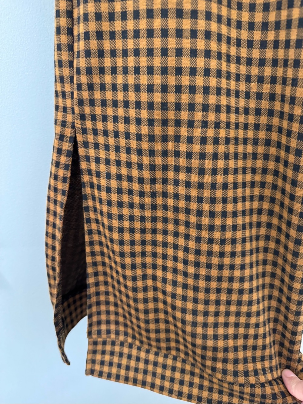 Minimum Gingham Midi Dress – Size S - Picture 8 of 9
